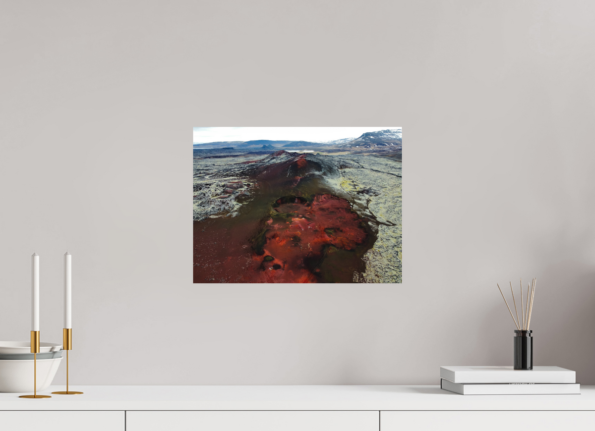 40 x 30 cm, Tirage photo mat The Earth’s Depths