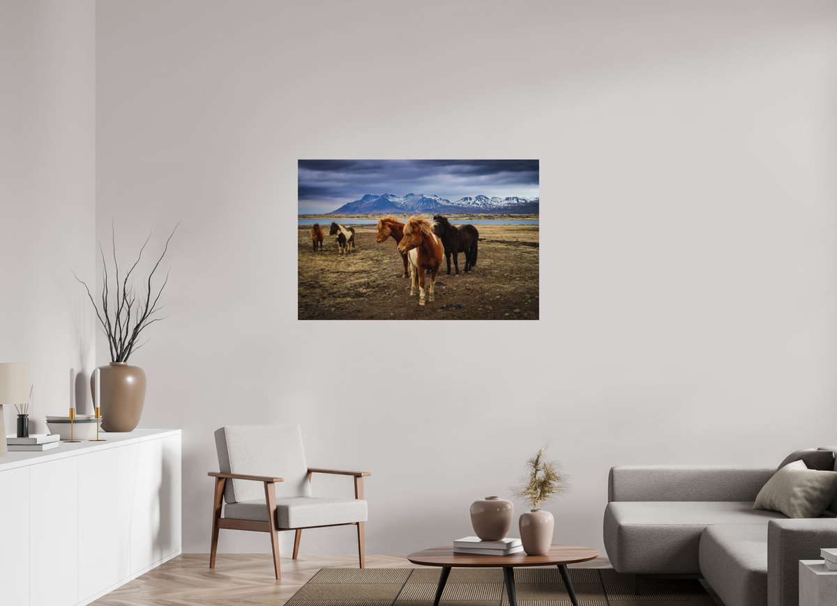 120 x 80 cm, Tirage Alu dibond Wild Spirits — Iceland