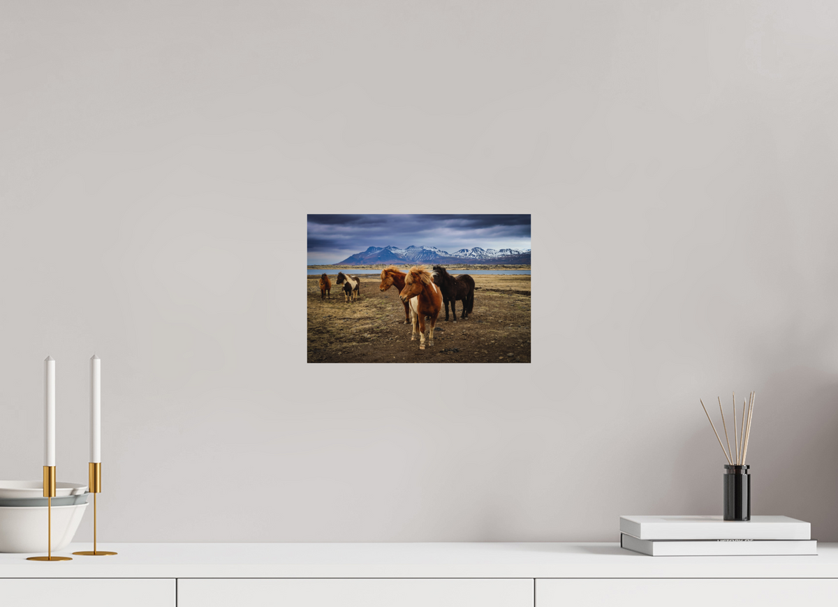 30 x 20 cm, Tirage Alu dibond Wild Spirits — Iceland