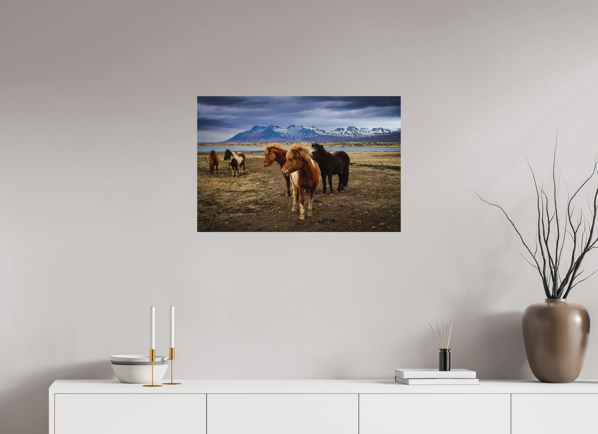 75 x 50 cm, Tirage Alu dibond Wild Spirits — Iceland