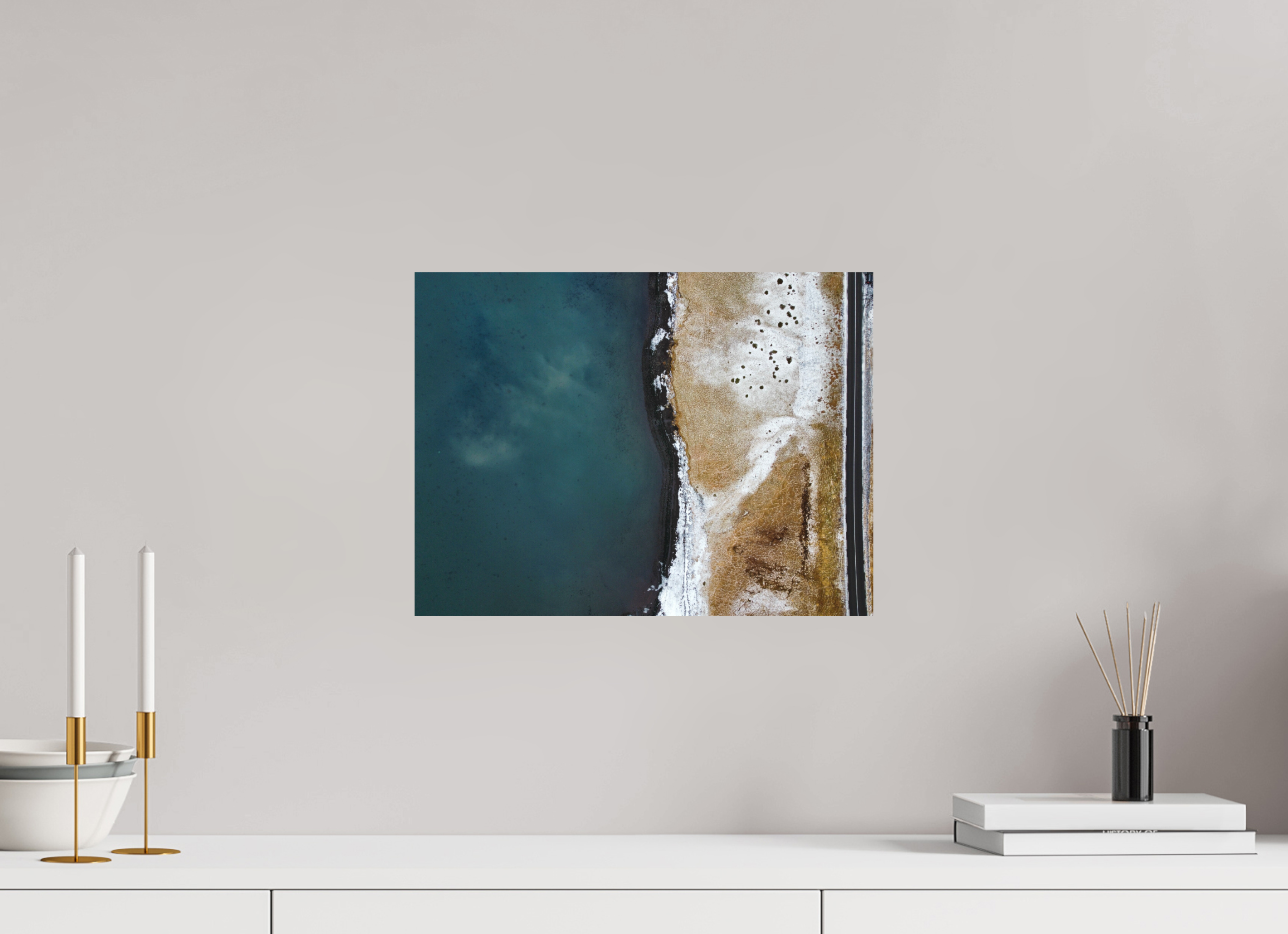 40 x 30 cm, Islande Between Land & Sea