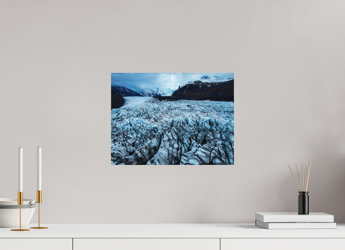 40 x 30 cm, Tirage Alu Dibon 3mm Into the Ice — Iceland