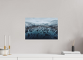 45 x 30 cm, Tirage photo mat Frozen Veins — Iceland