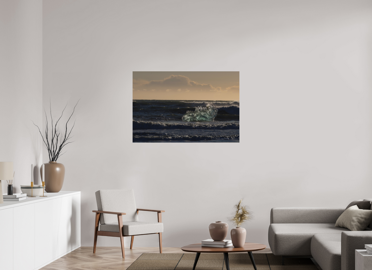 120 x 80 cm, Tirage photo mat Cast Adrift — Diamond Beach